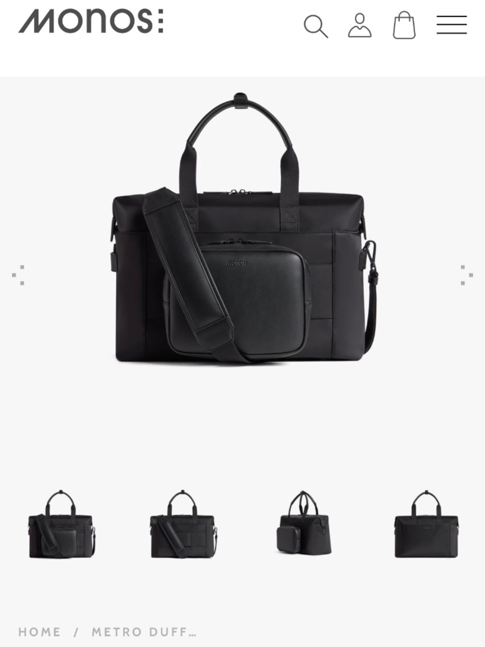 Monos Metro Duffel